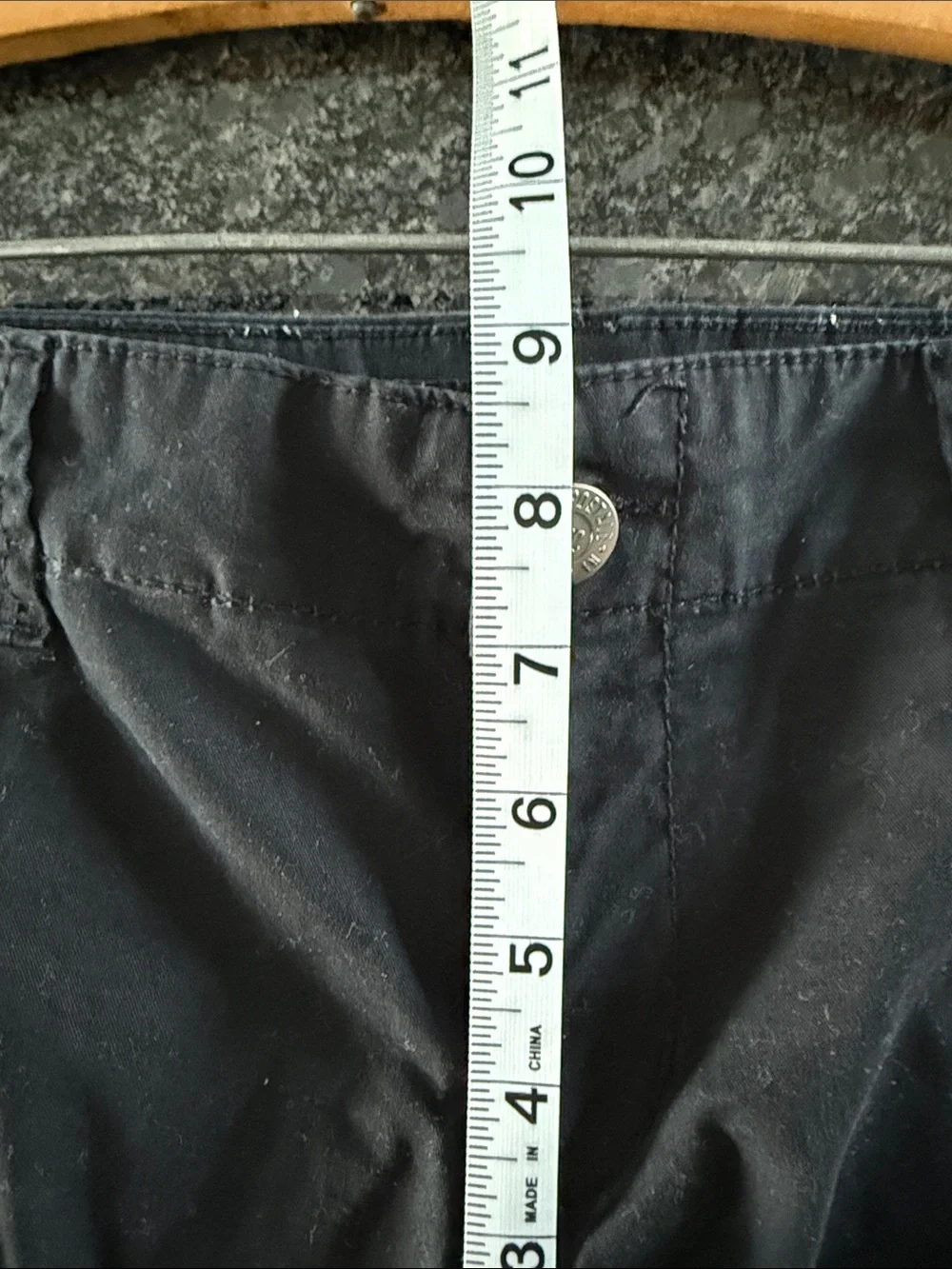 Aeropostale Black Cuffed Women's Shorts - 10